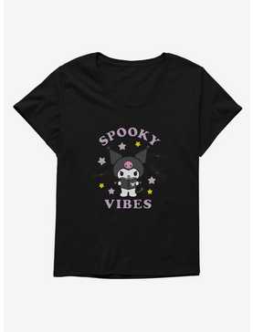 Kuromi Halloween Spooky Vibes Girls T-Shirt Plus Size, , hi-res