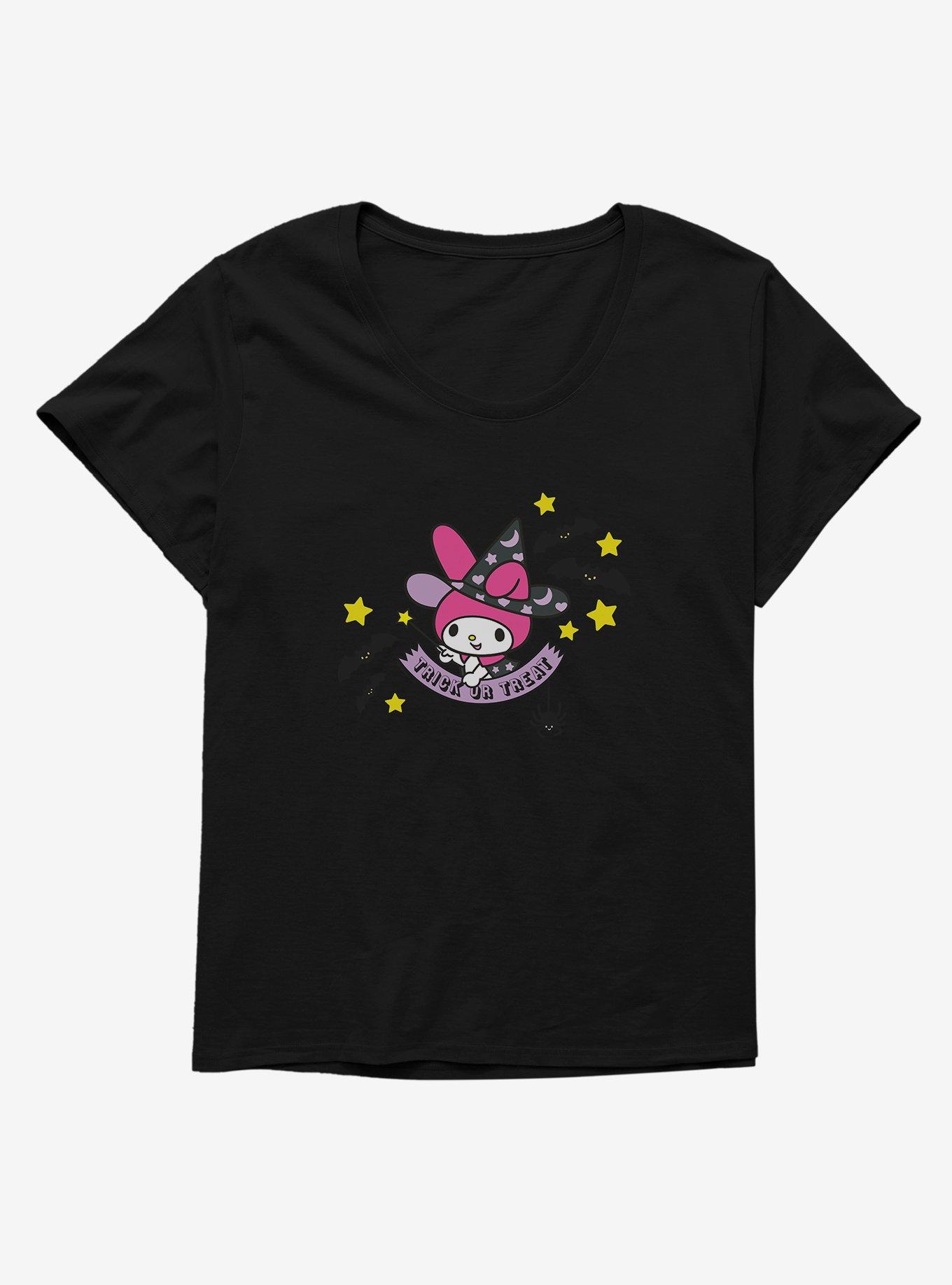 My Melody Halloween Witch Girls T-Shirt Plus Size, , hi-res