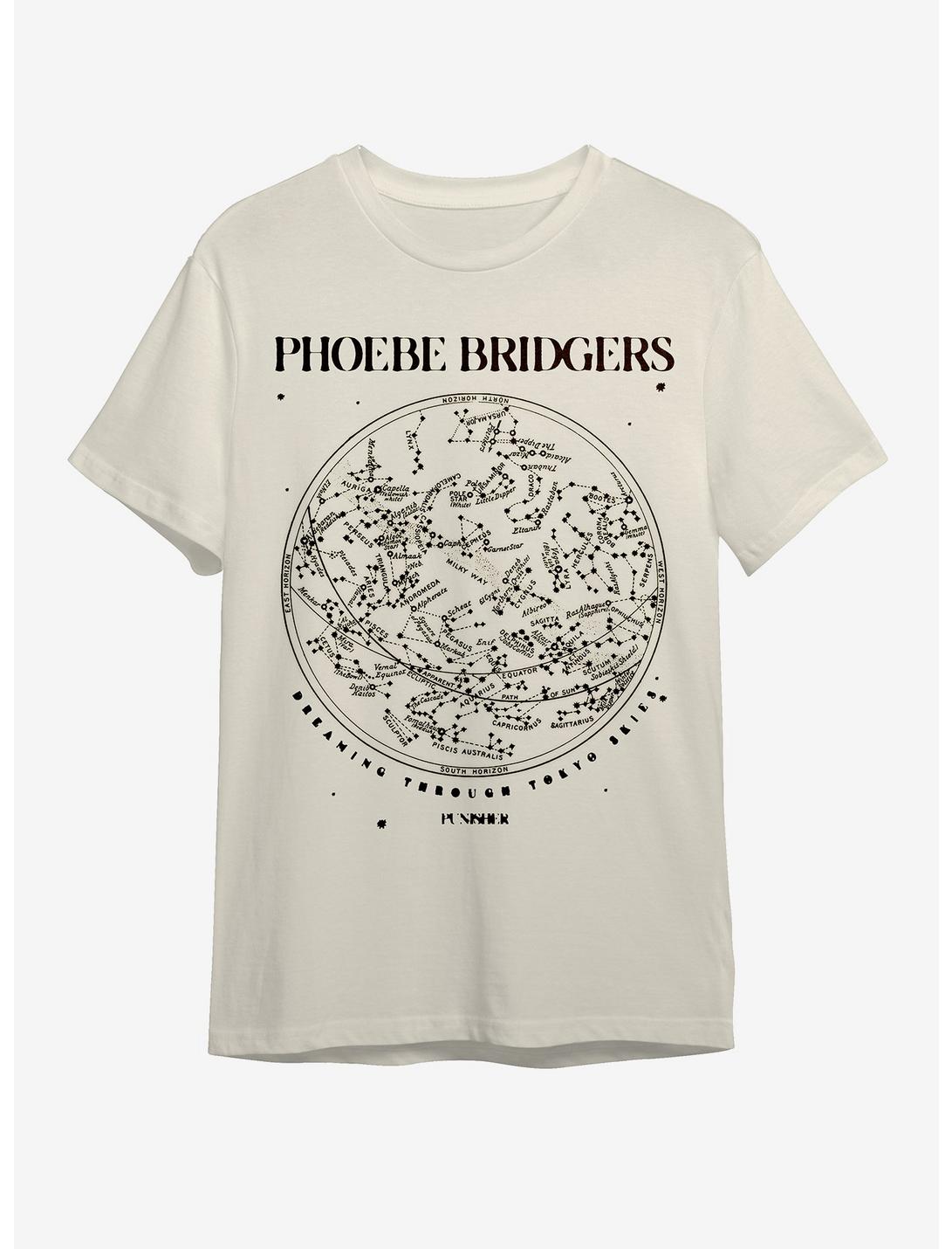 Phoebe Bridgers Tokyo Skies Boyfriend Fit Girls T-Shirt, CREAM, hi-res