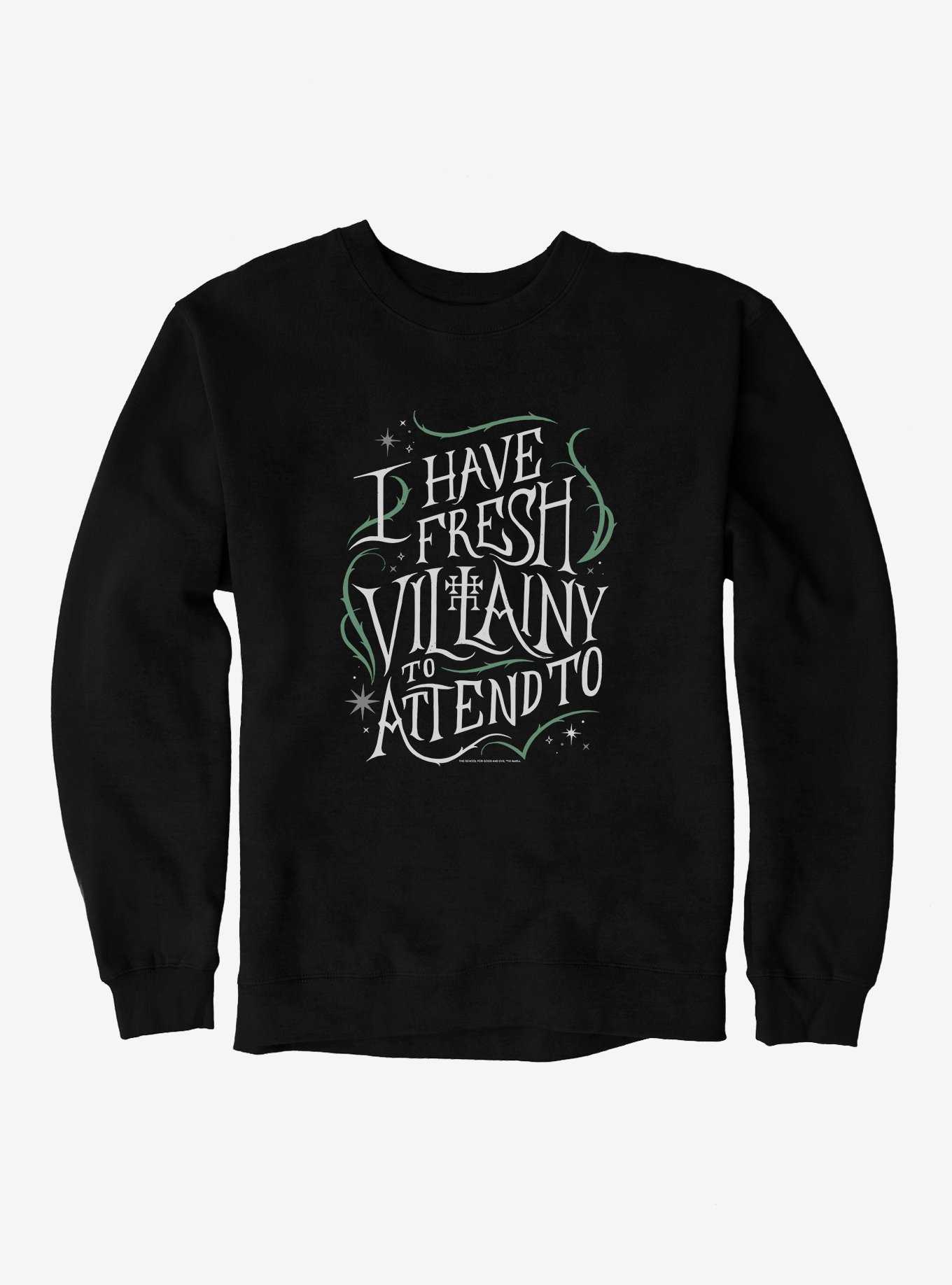School For Good And Evil Villainy Sweatshirt, , hi-res