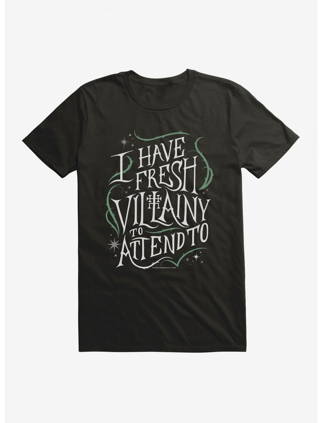 The School For Good And Evil Villainy T-Shirt, BLACK, hi-res