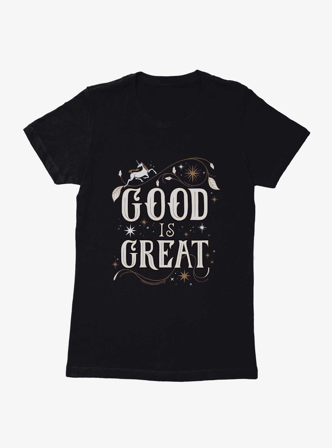 The School For Good And Evil Good Is Great Womens T-Shirt, , hi-res