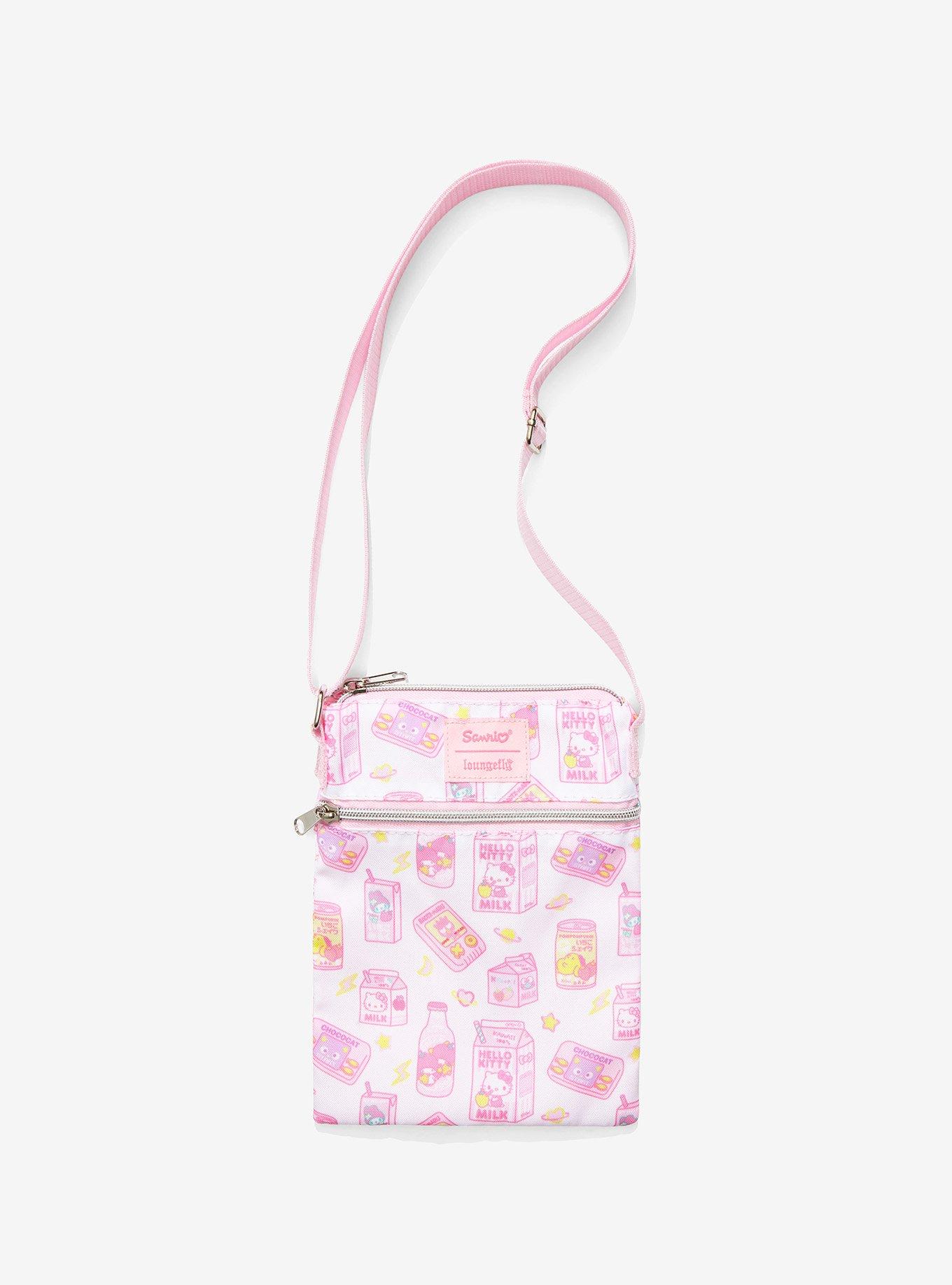 Loungefly Hello Kitty And Friends Beverages Passport Crossbody Bag