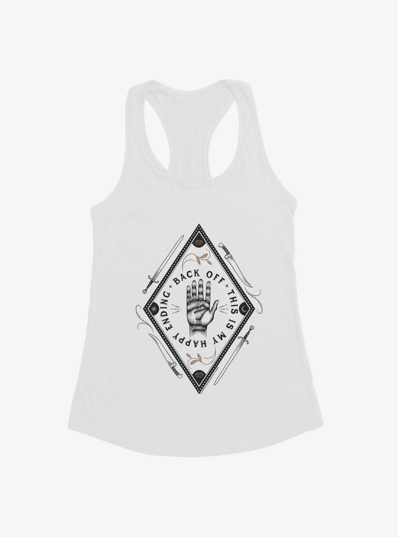 The School For Good And Evil Back Off Womens Tank Top, , hi-res