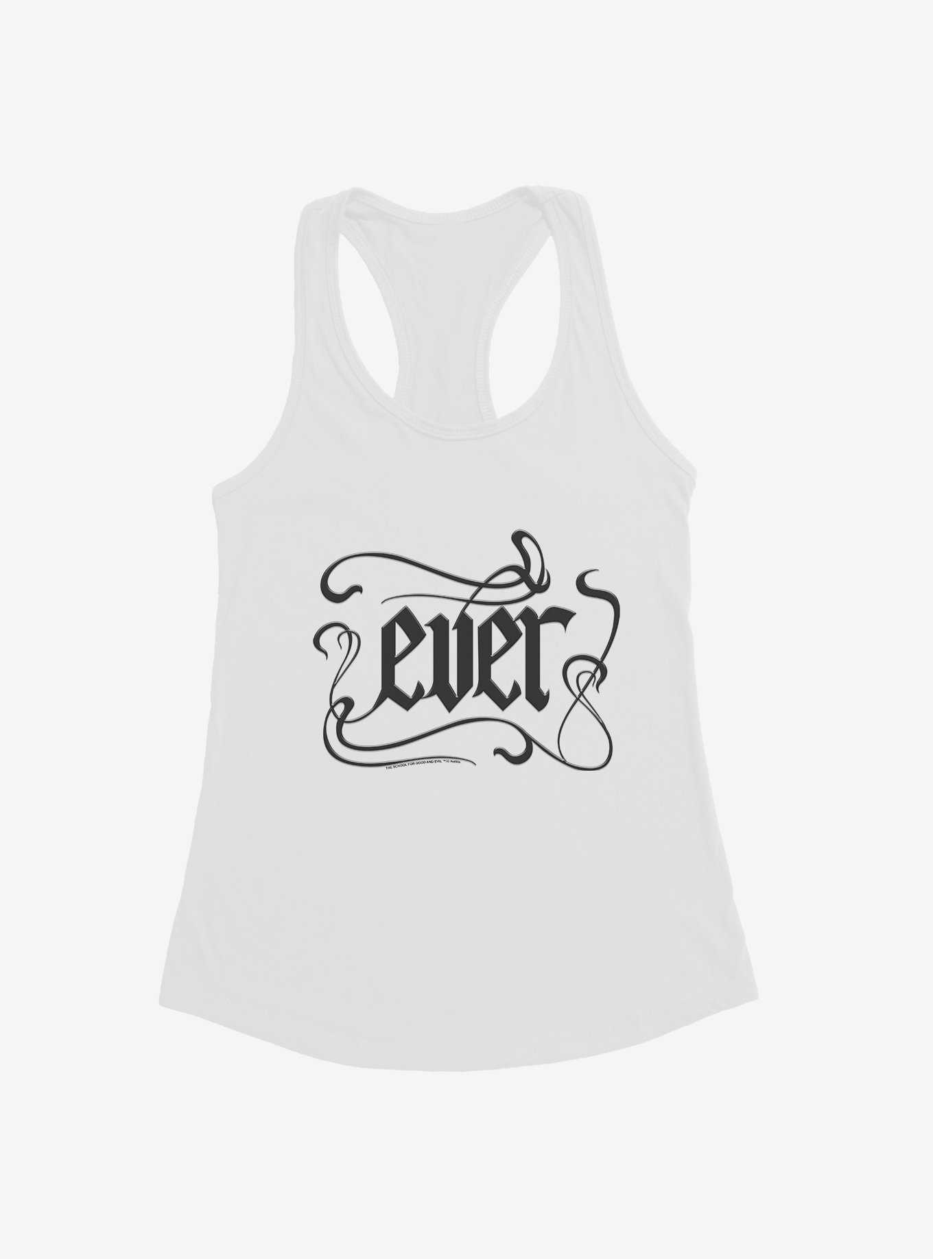 The School For Good And Evil Ever Text Womens Tank Top, , hi-res