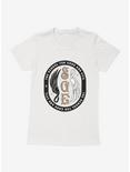 The School For Good And Evil Swan Emblem Womens T-Shirt, WHITE, hi-res