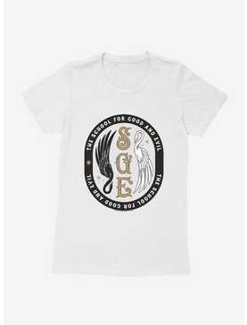 The School For Good And Evil Swan Emblem Womens T-Shirt, , hi-res