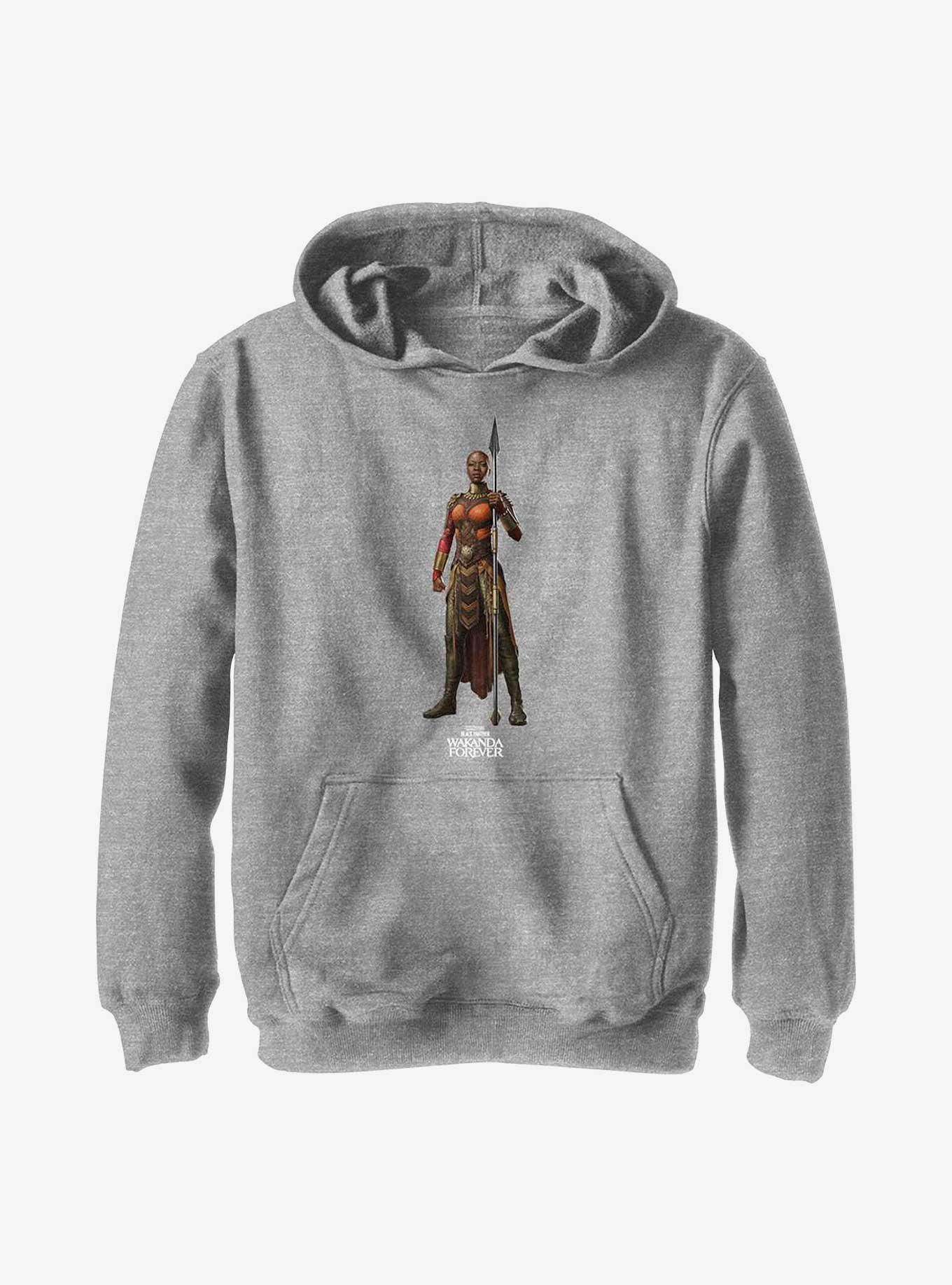 Marvel Black Panther: Wakanda Forever Okoye Simple Youth Hoodie, , hi-res