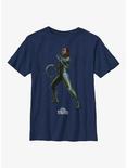 Marvel Black Panther: Wakanda Forever Nakia Simple Youth T-Shirt, NAVY, hi-res