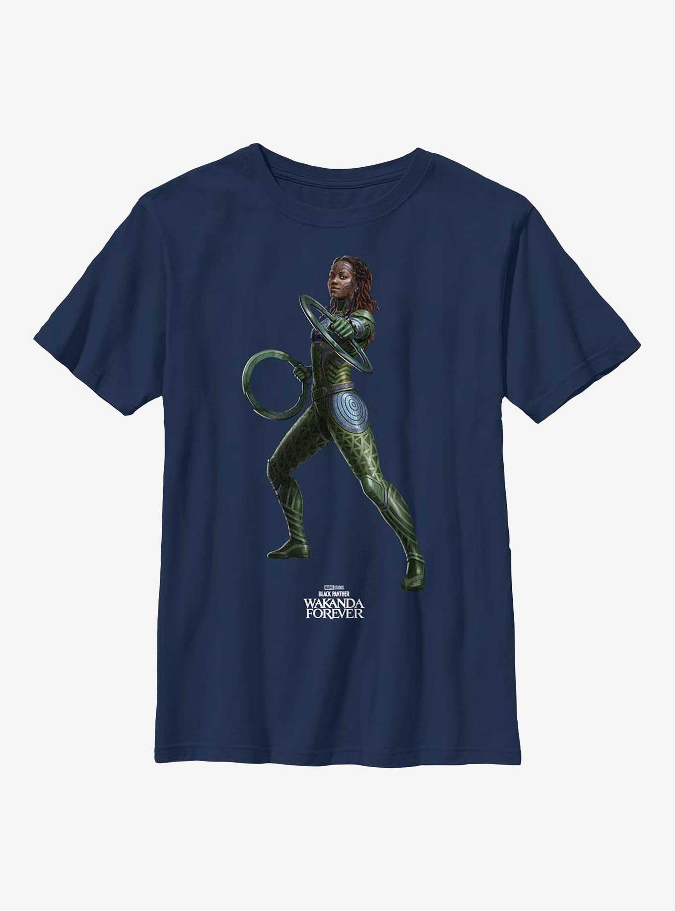 Marvel Black Panther: Wakanda Forever Nakia Simple Youth T-Shirt, , hi-res