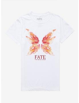 Fate: The Winx Saga Fire Fairy Wings Boyfriend Fit Girls T-Shirt, , hi-res