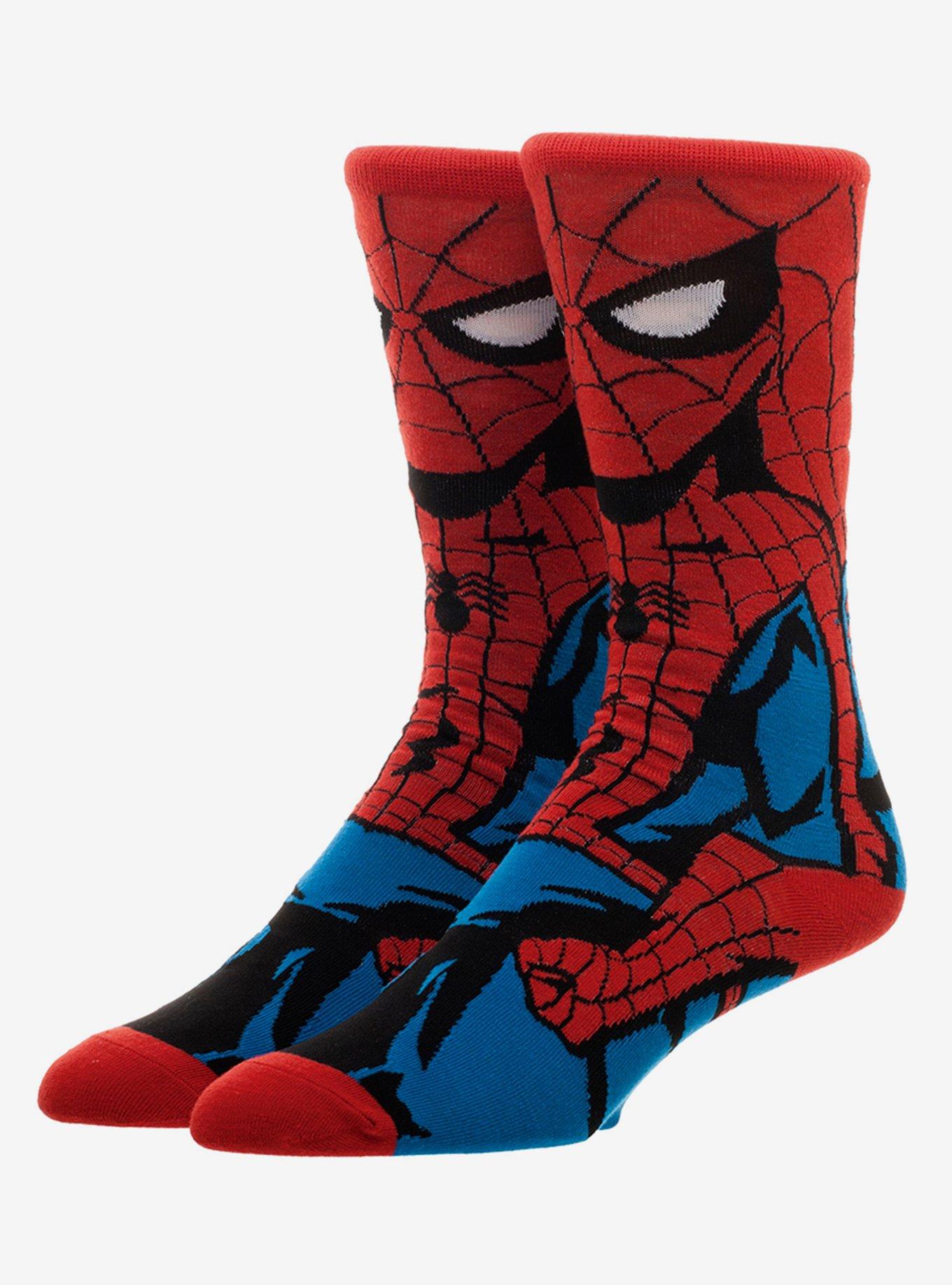 Marvel Spider-Man Classic Crew Socks, , hi-res