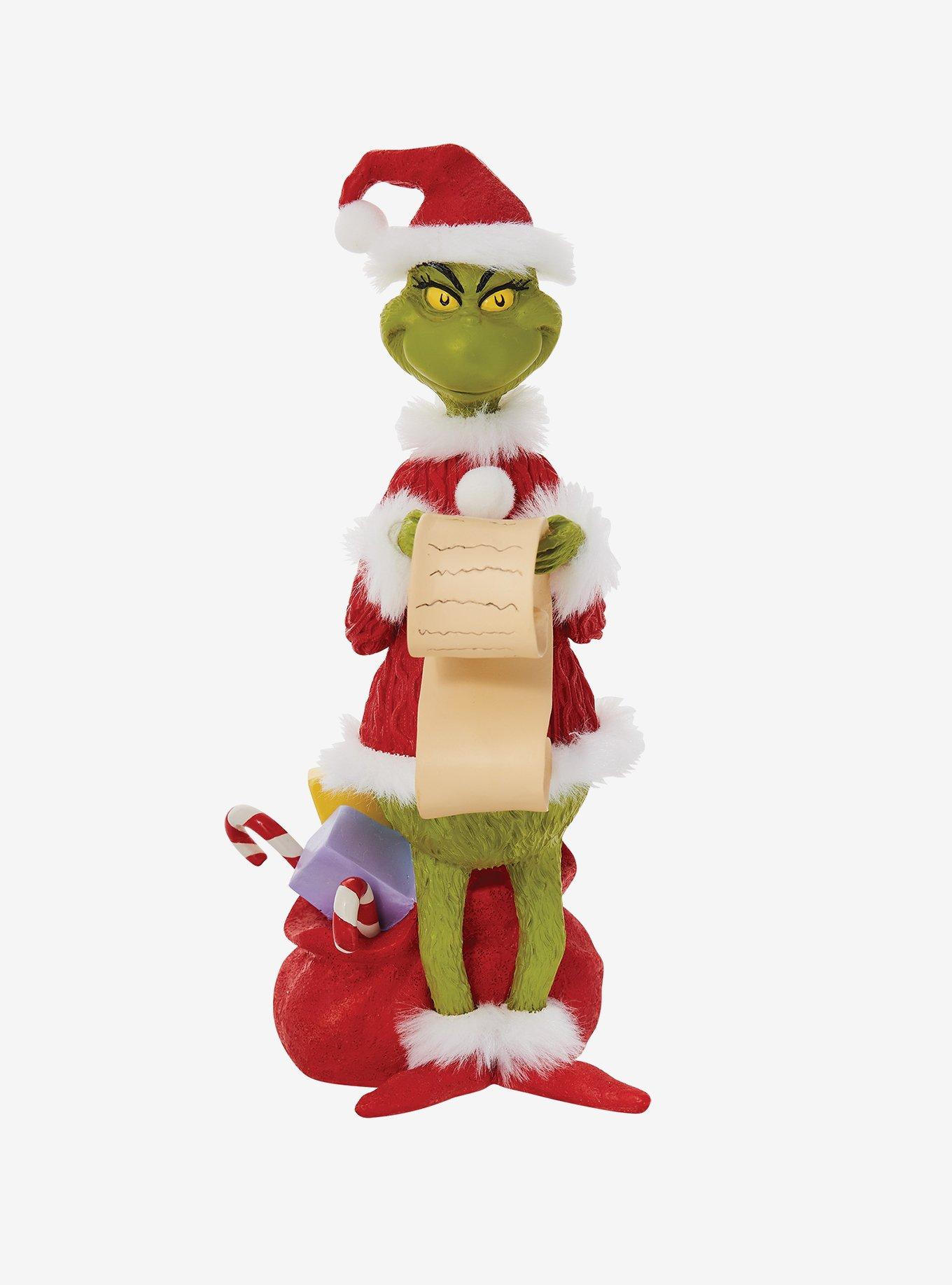 The Grinch Checking His List Figurine, , hi-res