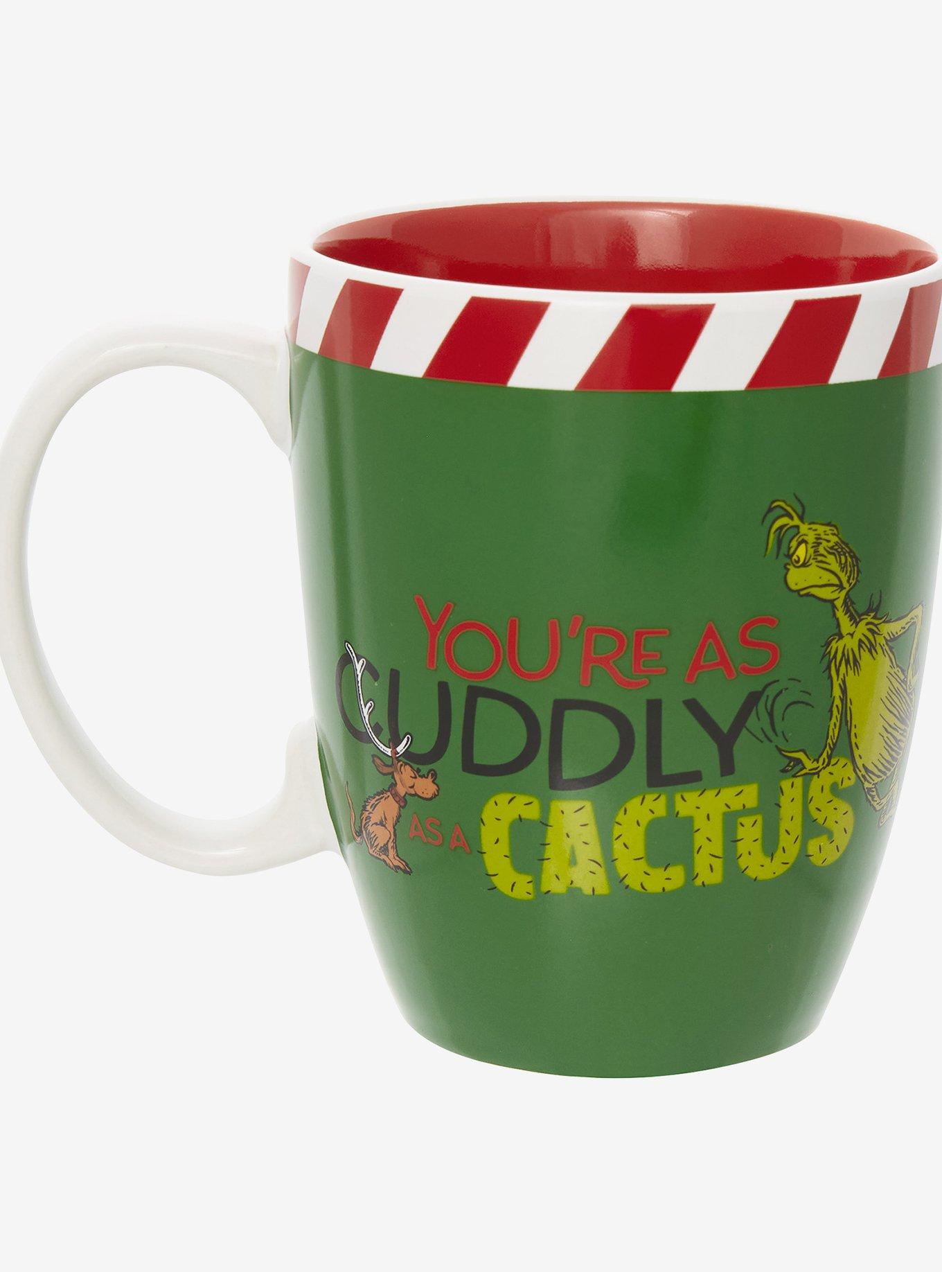 Hot Topic Dr. Seuss How The Grinch Stole Christmas Naughty & Nice Mug