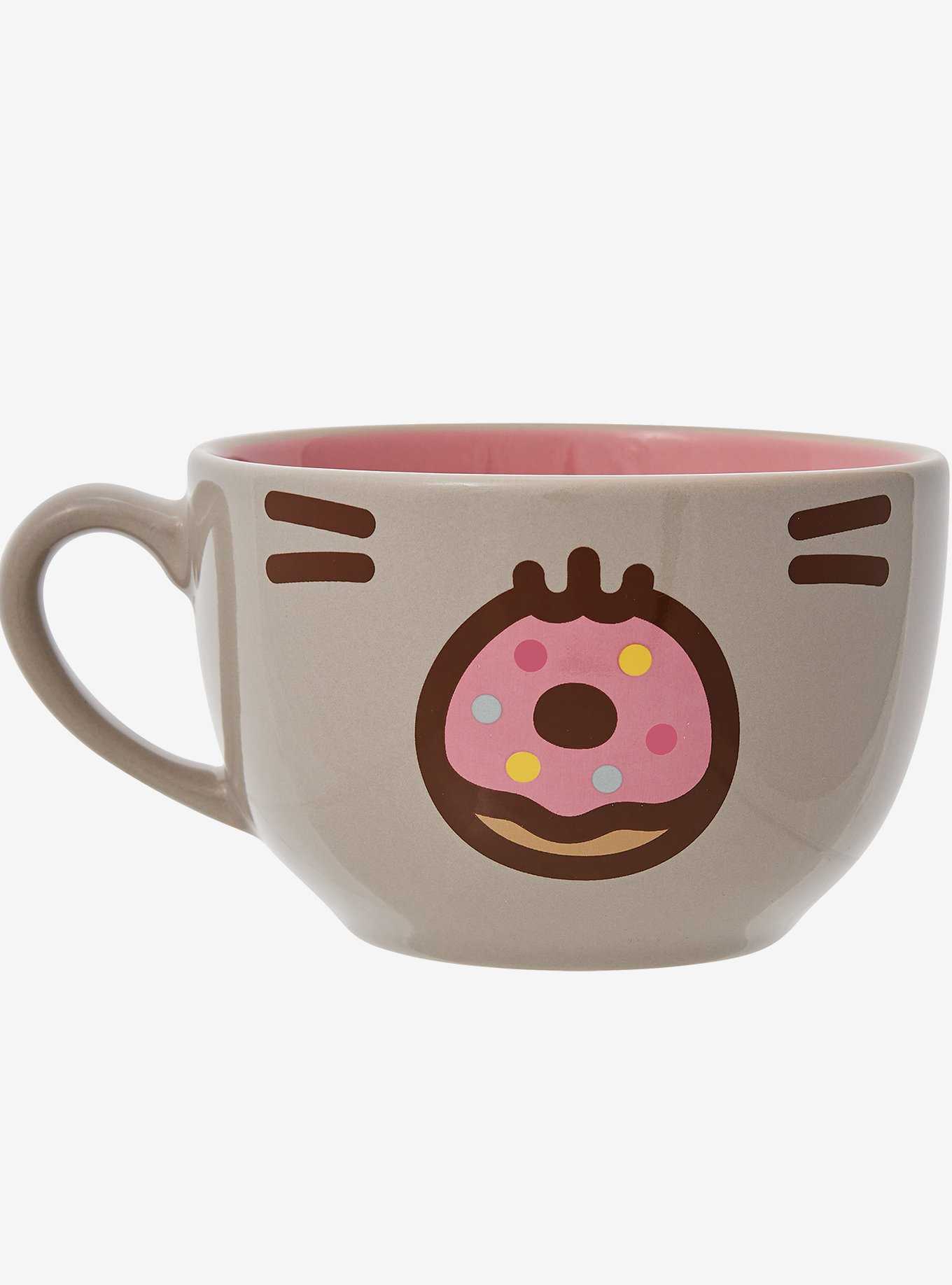 Pusheen Pink Donuts & Coffee Mug – Pusheen Shop