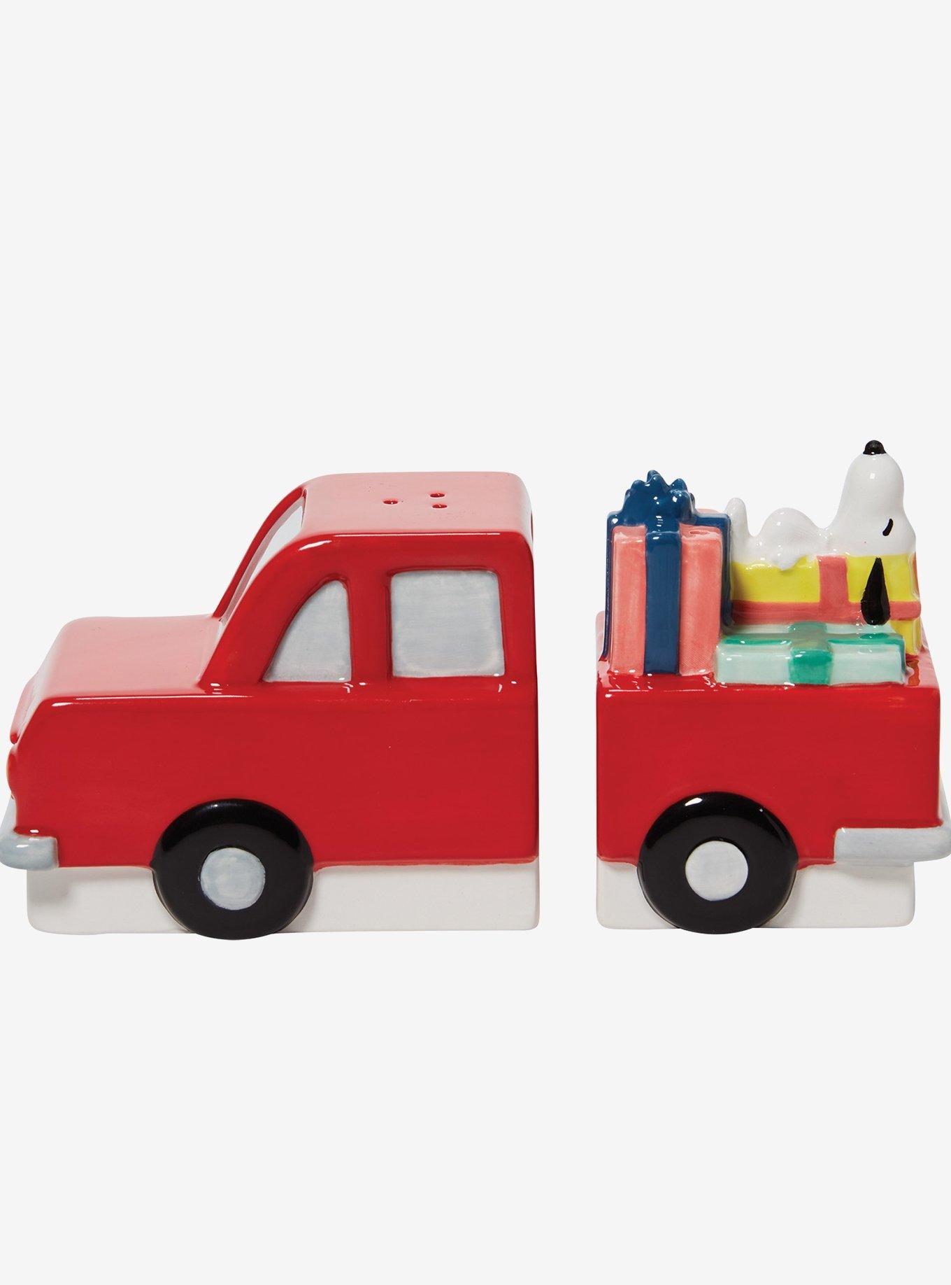 Peanuts Snoopy Red Truck Salt & Pepper Shaker Set, , hi-res