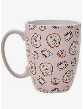 Pusheen Donuts & Coffee Mug, , hi-res