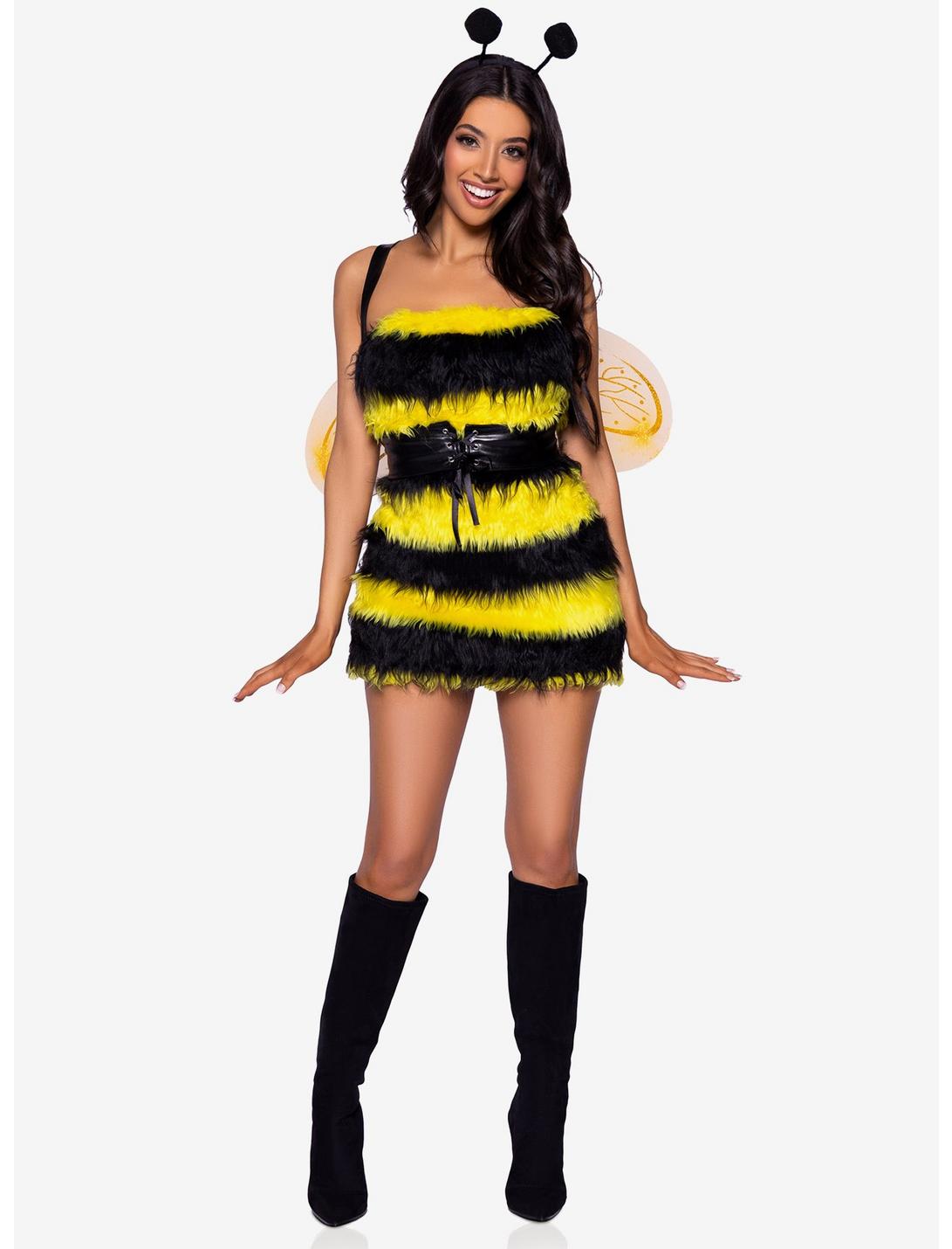 Bizzy Bee Costume, BLACK, hi-res