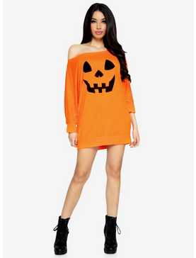 Jersey Pumpkin Dress Costume, , hi-res