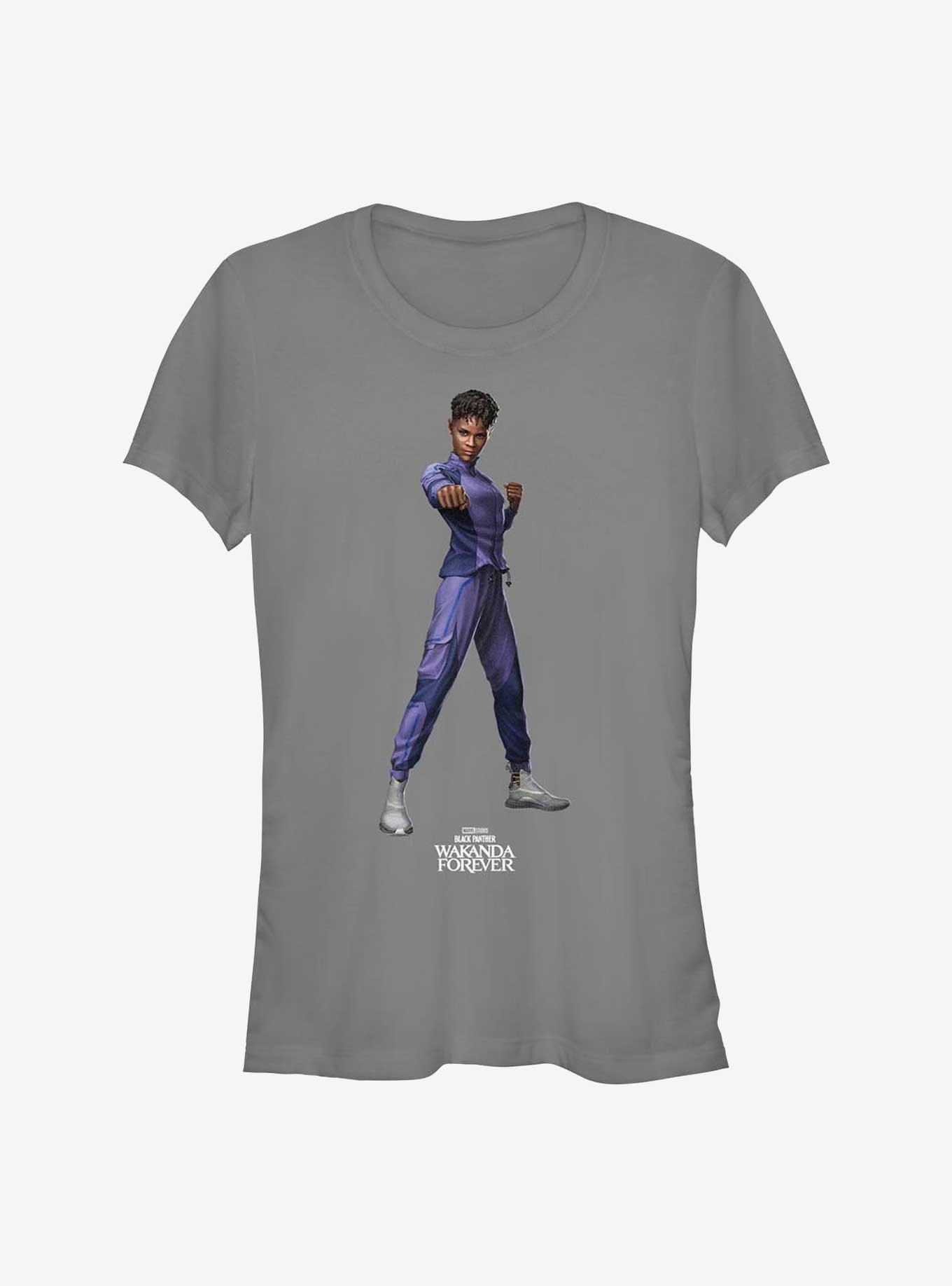 Marvel Black Panther: Wakanda Forever Shuri Action Pose Girls T-Shirt, , hi-res