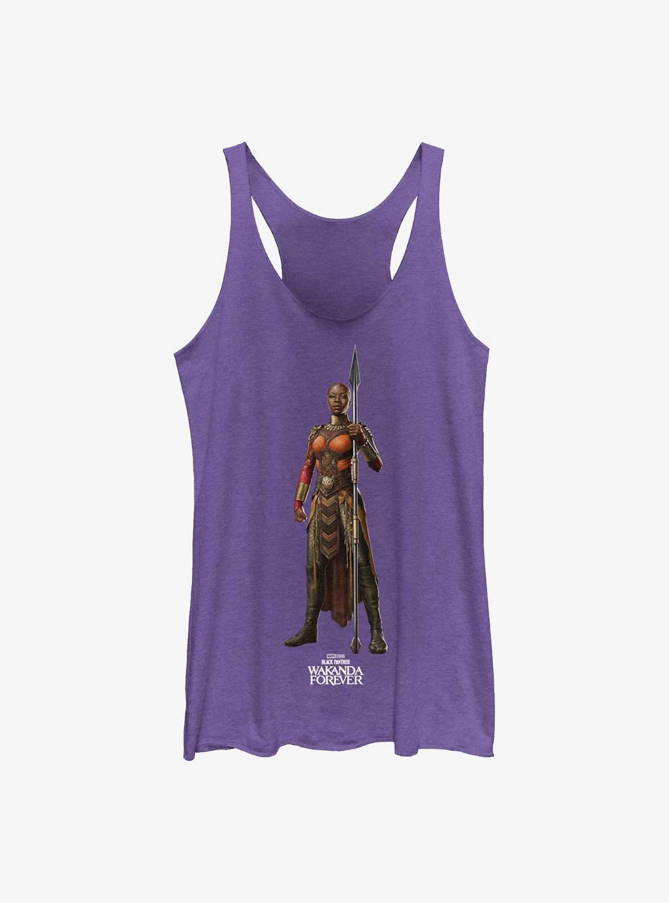 Marvel Black Panther: Wakanda Forever Okoye Action Pose Girls Tank, , hi-res