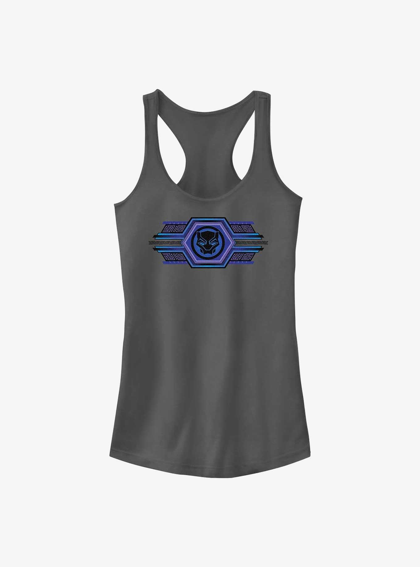 Marvel Black Panther: Wakanda Forever Warrior Sigil Girls Tank, CHARCOAL, hi-res