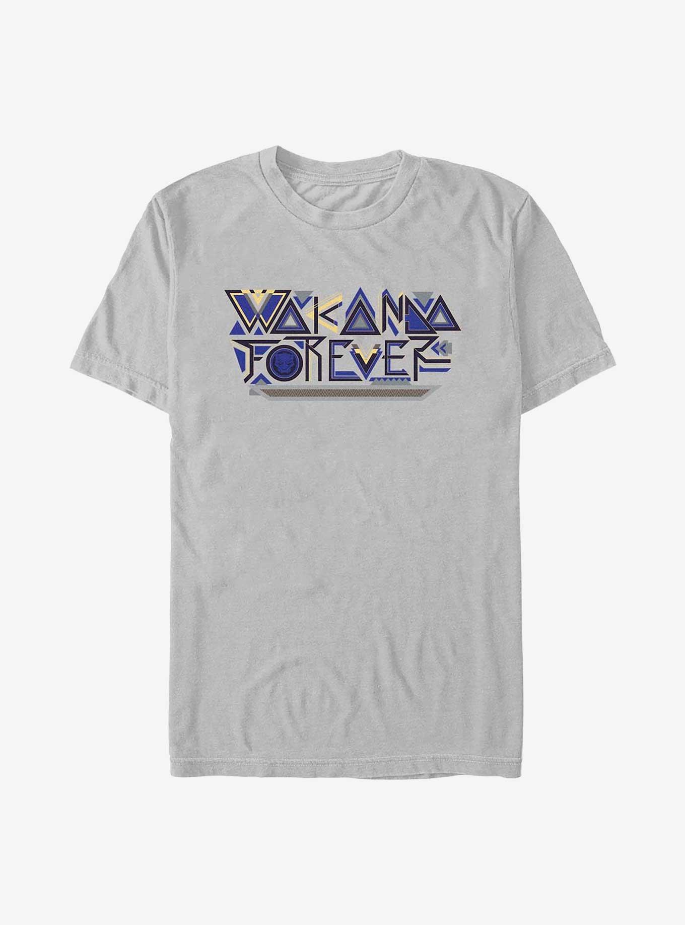 Marvel Black Panther: Wakanda Forever Geometric Logo T-Shirt