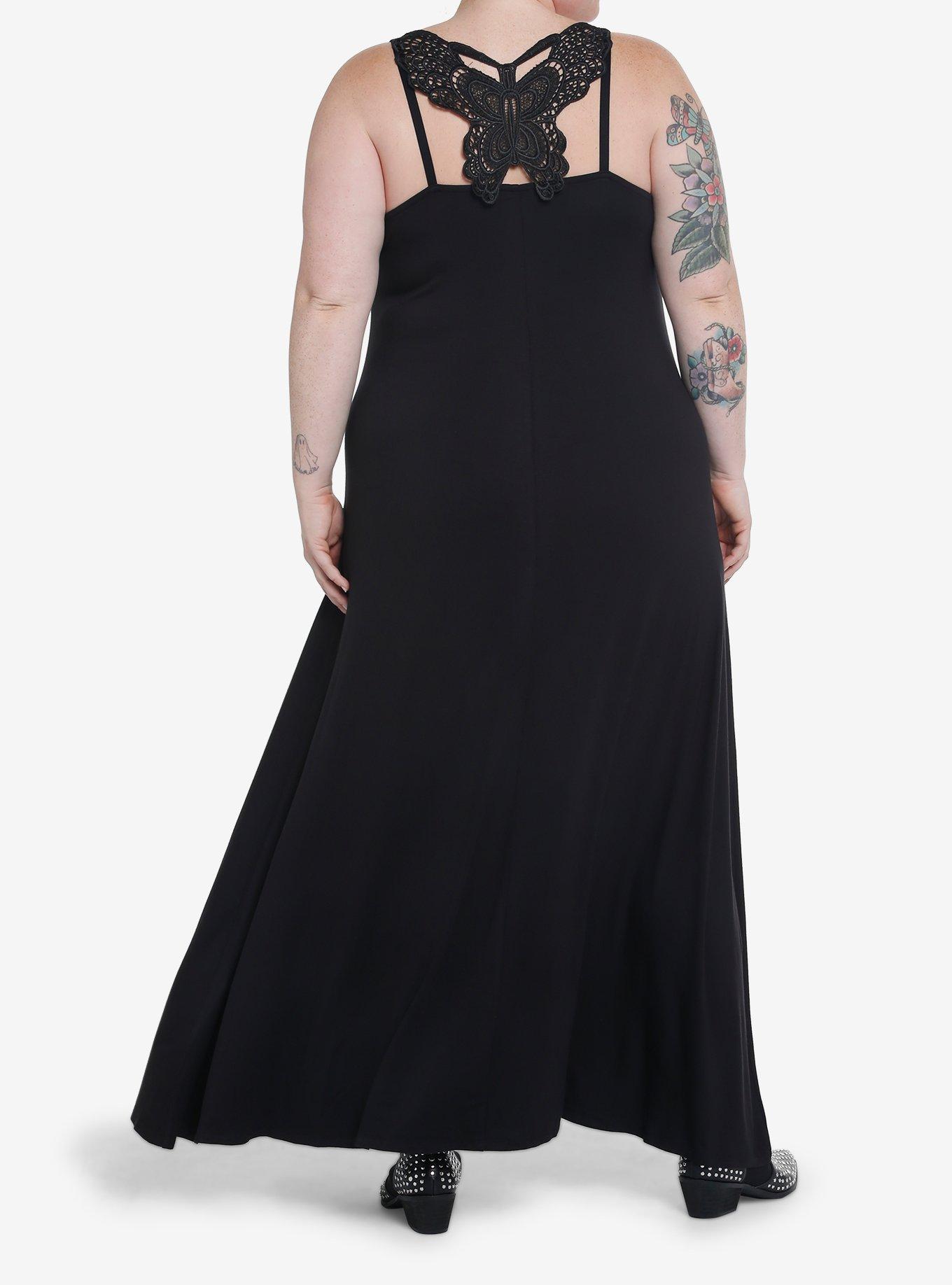 maxi dress with drape Black Drape And Destiny Maxi Dress