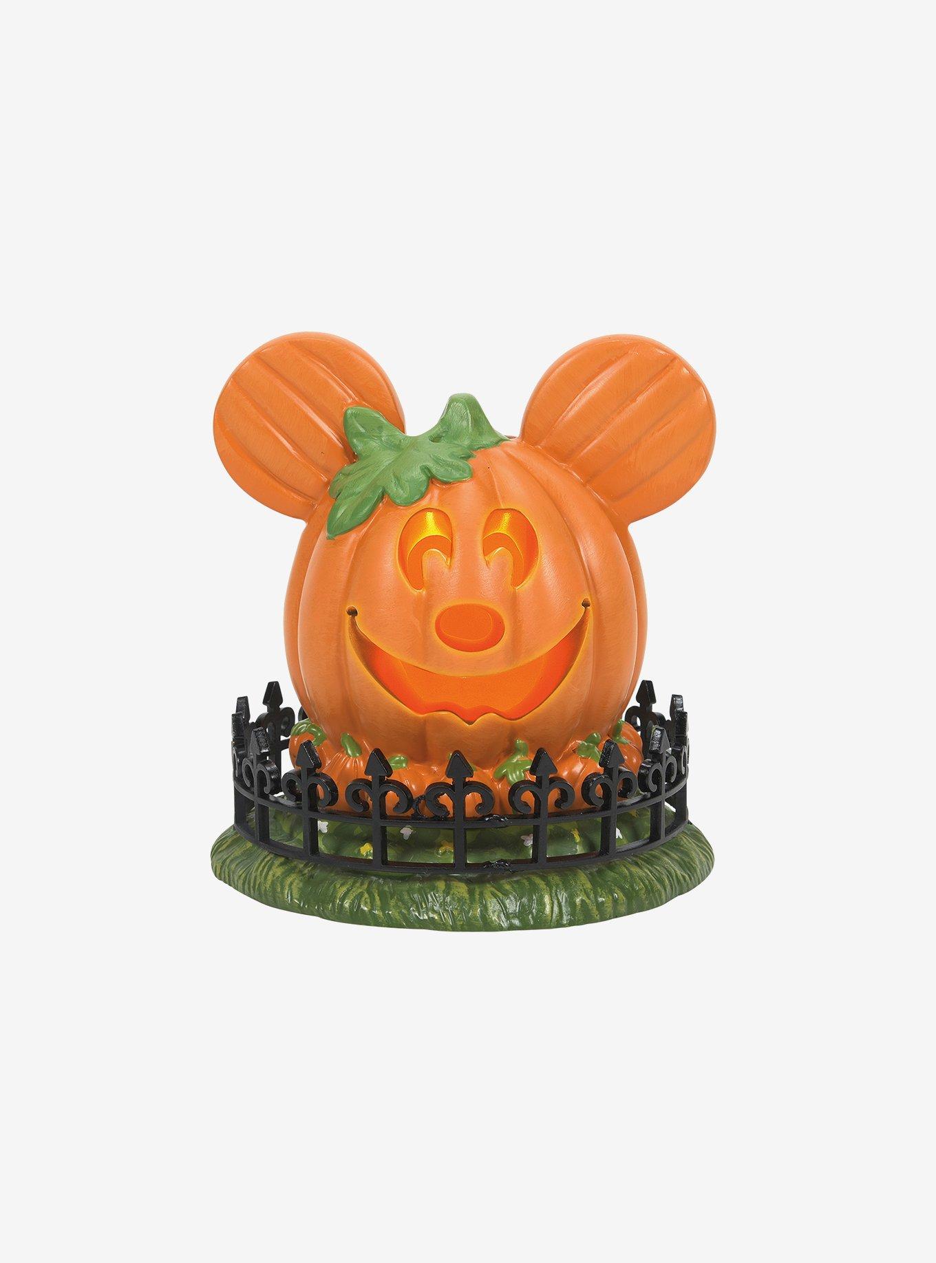 Disney Mickey Mouse Town Center Pumpkin Figurine, , hi-res