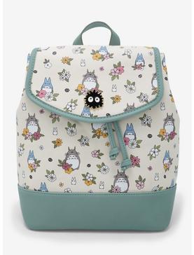 Her Universe Studio Ghibli My Neighbor Totoro Floral Slouch Mini Backpack, , hi-res