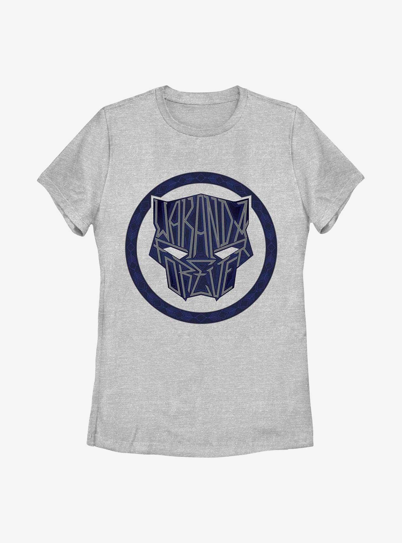 Marvel Black Panther: Wakanda Forever Sigil Graffiti Womens T-Shirt, , hi-res