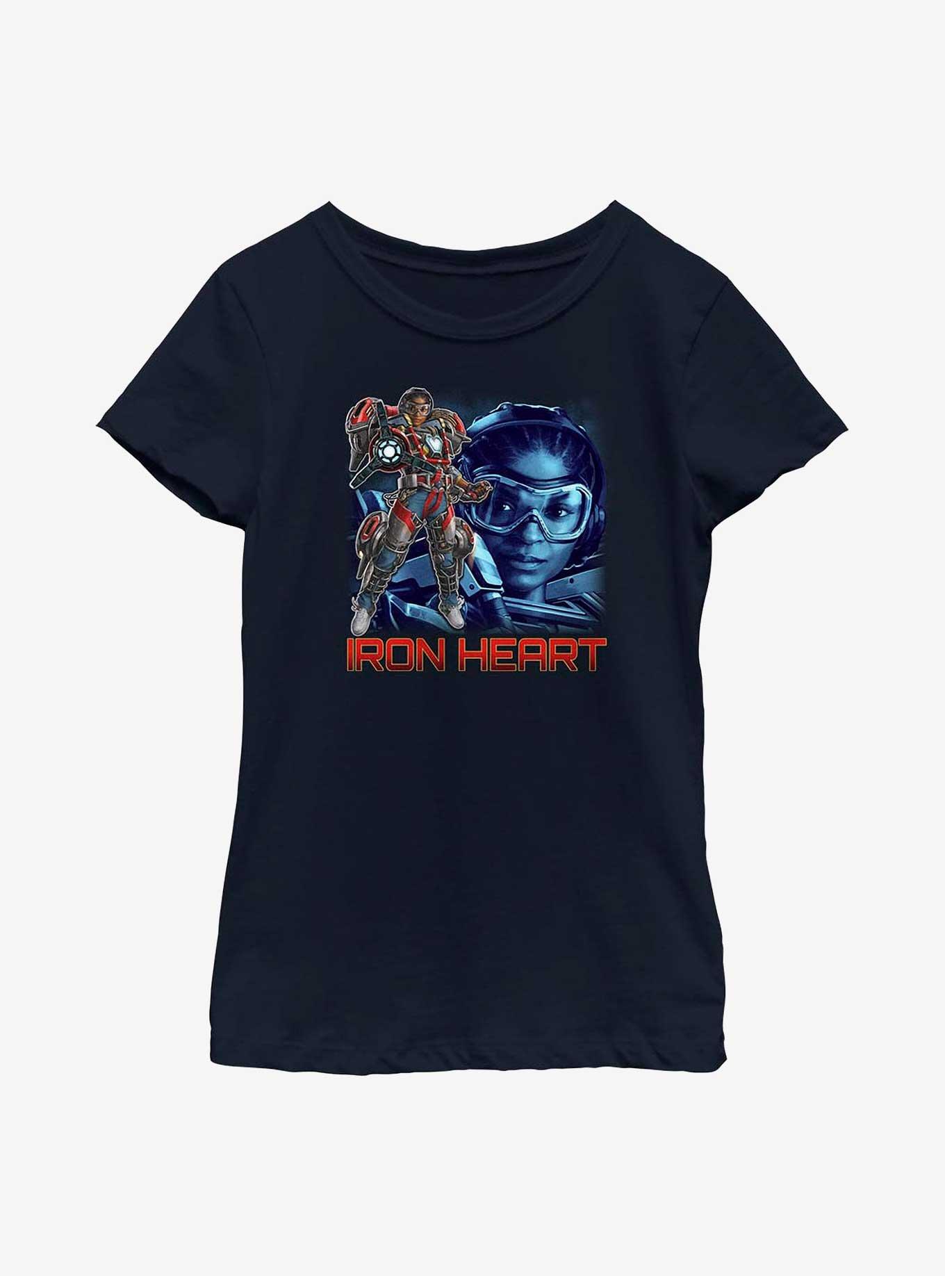 Marvel Black Panther: Wakanda Forever Ironheart Portrait Youth Girls T-Shirt, , hi-res