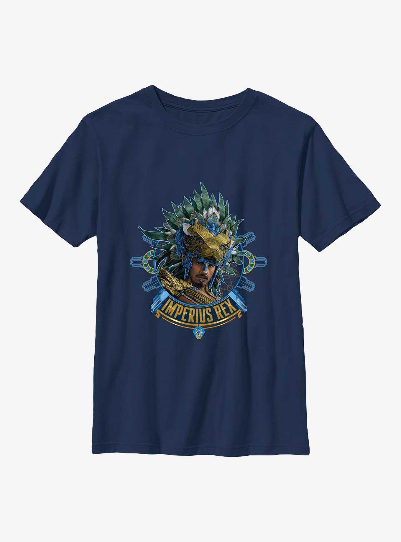 Marvel Black Panther: Wakanda Forever Imperius Rex Helmet Youth T-Shirt, , hi-res
