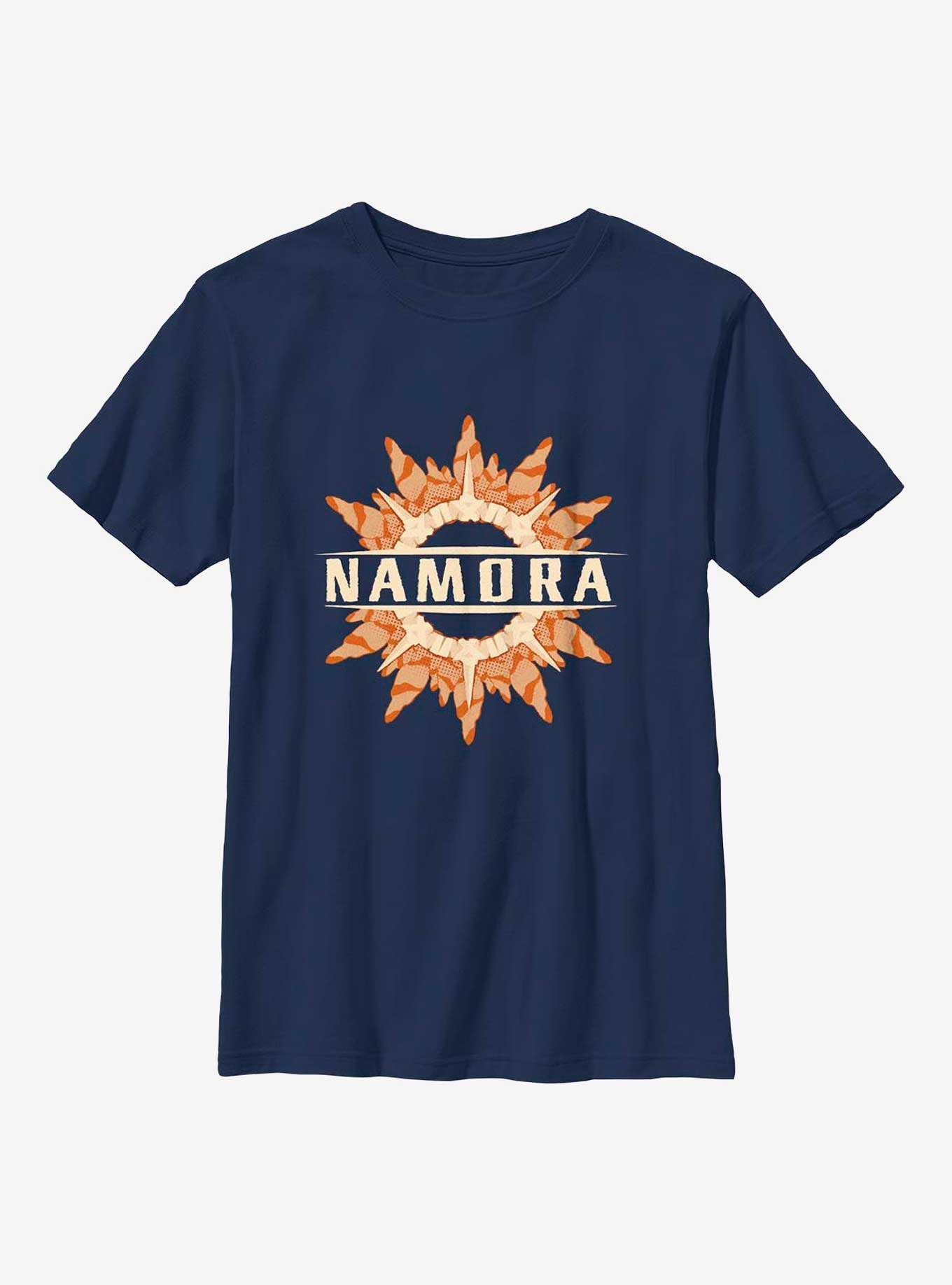 Marvel Black Panther: Wakanda Forever Namora Coral Ring Youth T-Shirt, , hi-res
