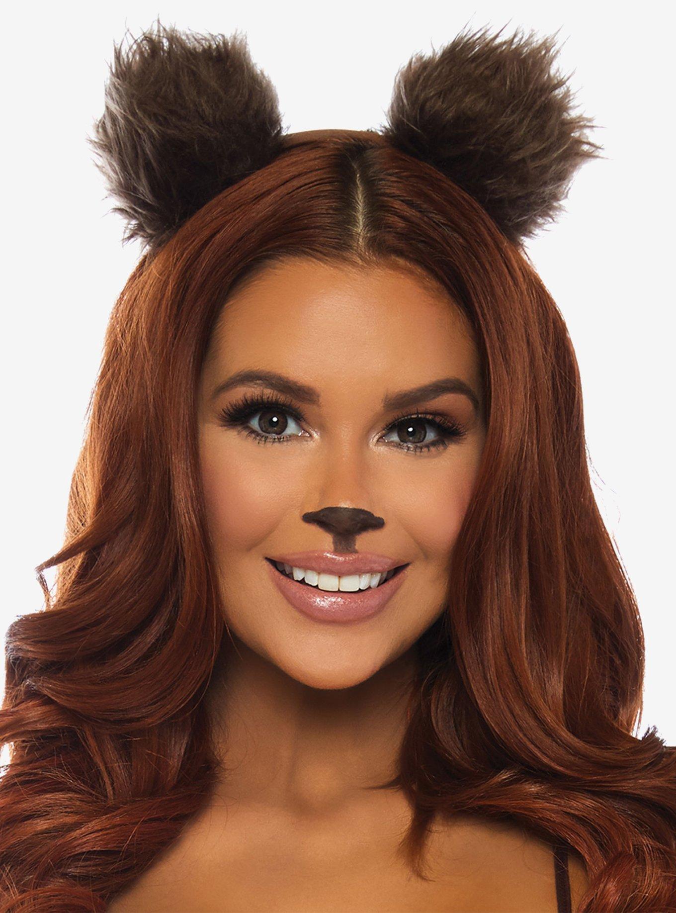 Bear Ear Headband, , hi-res