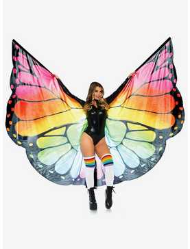 Festival Butterfly Wing Halter Cape, , hi-res