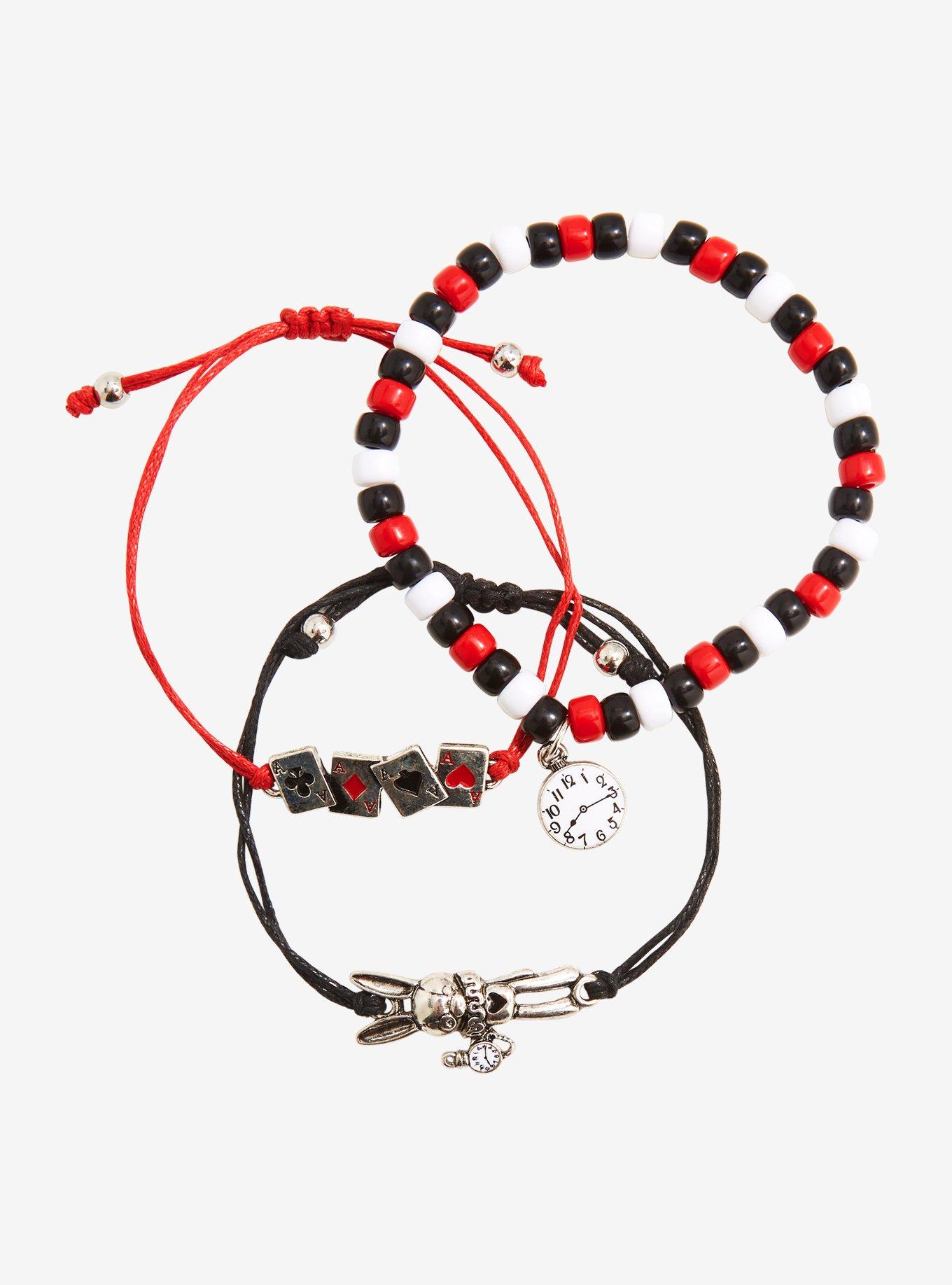 Rabbit Clock Card Suit Bracelet Set, , hi-res