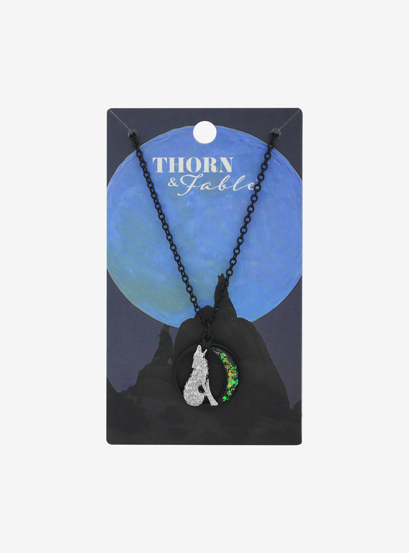 Howling Wolf Necklace, , hi-res