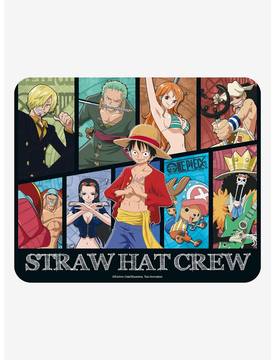 One Piece New World Straw Hat Crew Mousepad, , hi-res