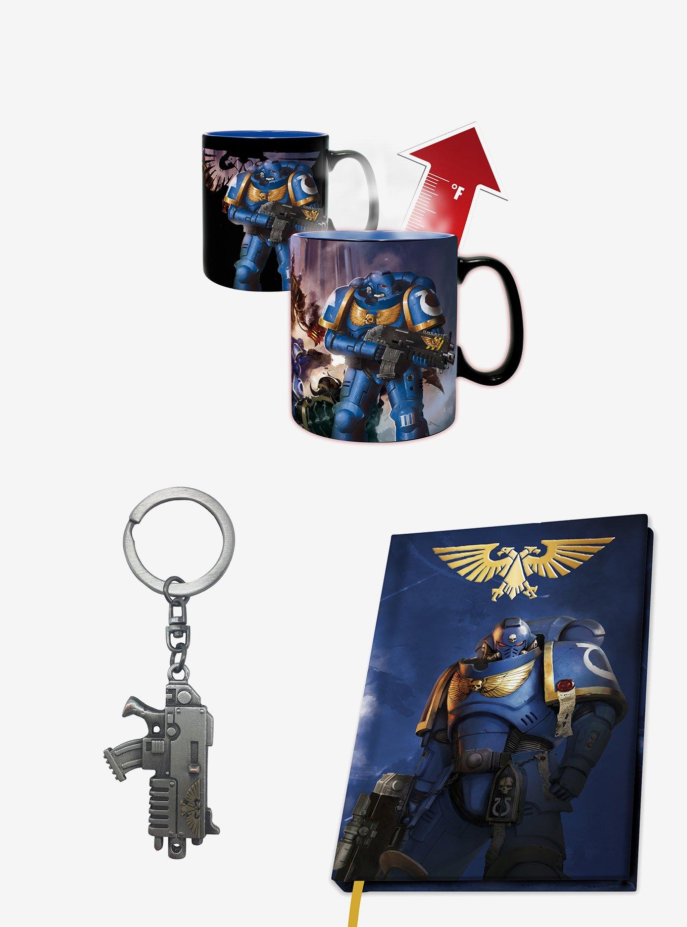Warhammer 40K Notebook, Mug, and Keychain Set, , hi-res