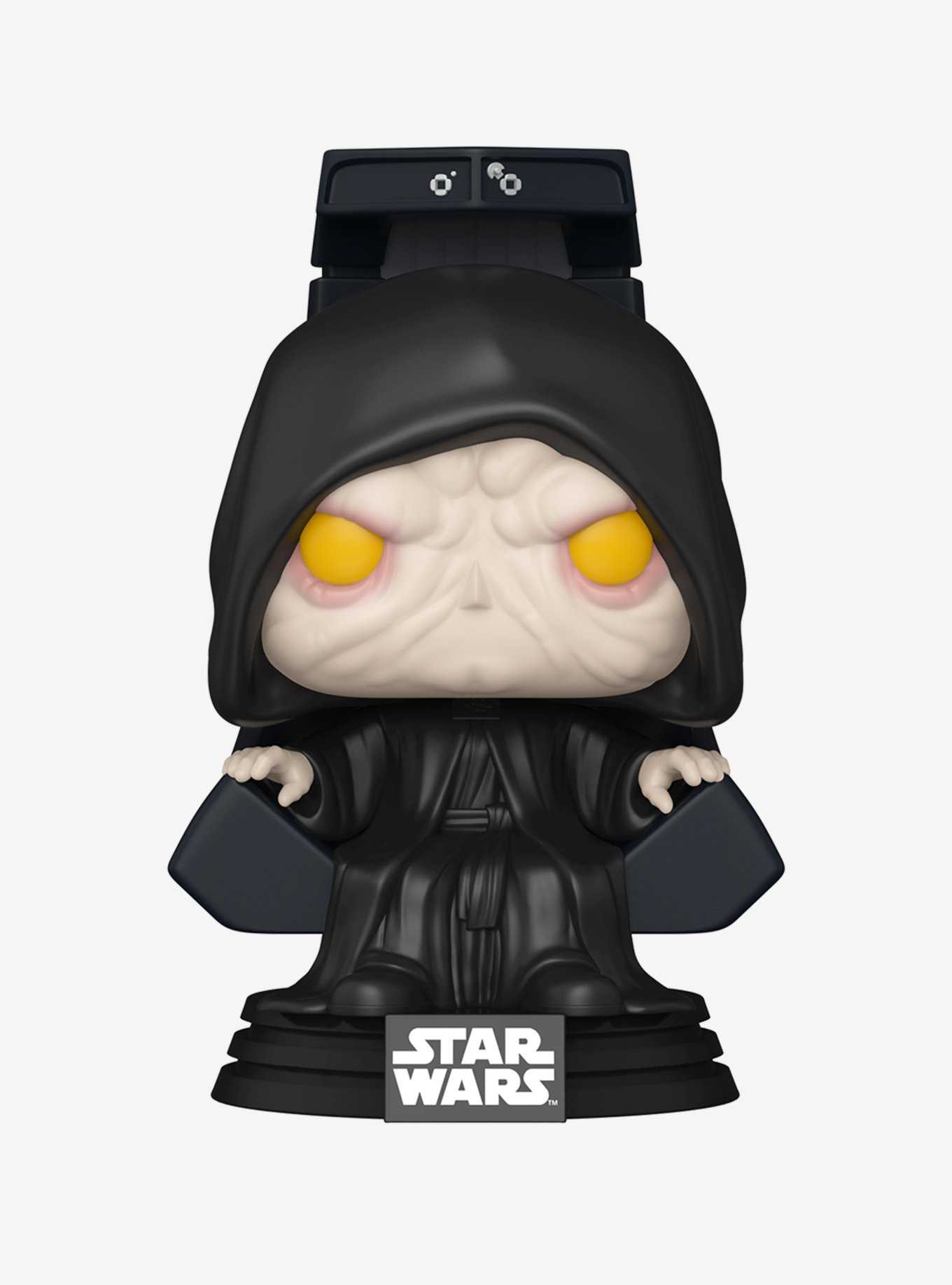 Funko Star Wars: Return Of The Jedi Pop! Emperor Palpatine Spectating Vinyl Bobble-Head Figure Hot Topic Exclusive, , hi-res