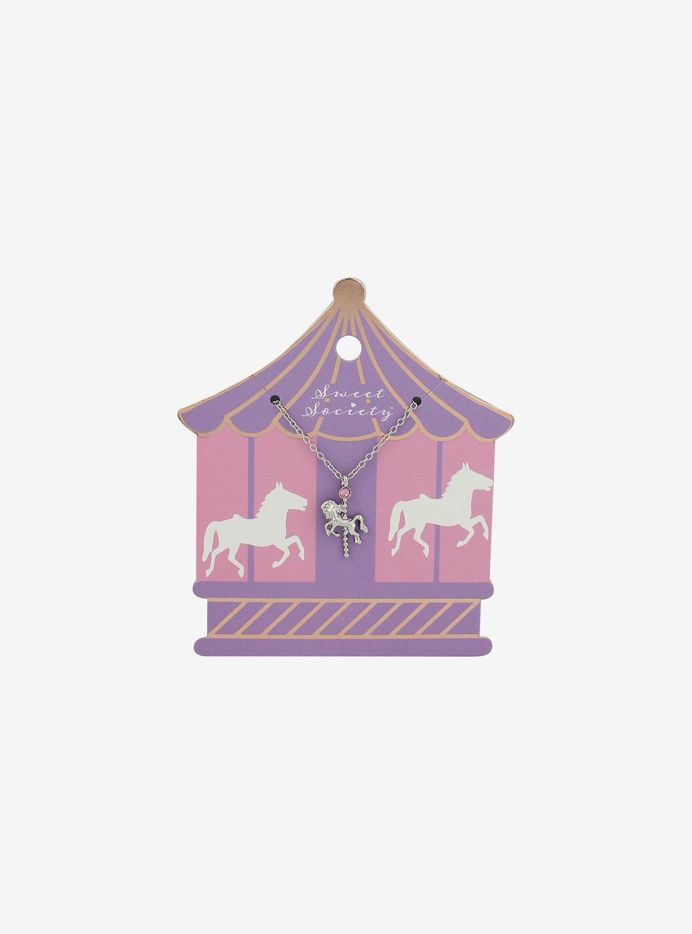 Carousel Pony Necklace, , hi-res