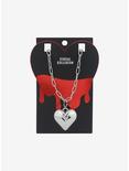 Bubble Heart Chain Necklace, , hi-res