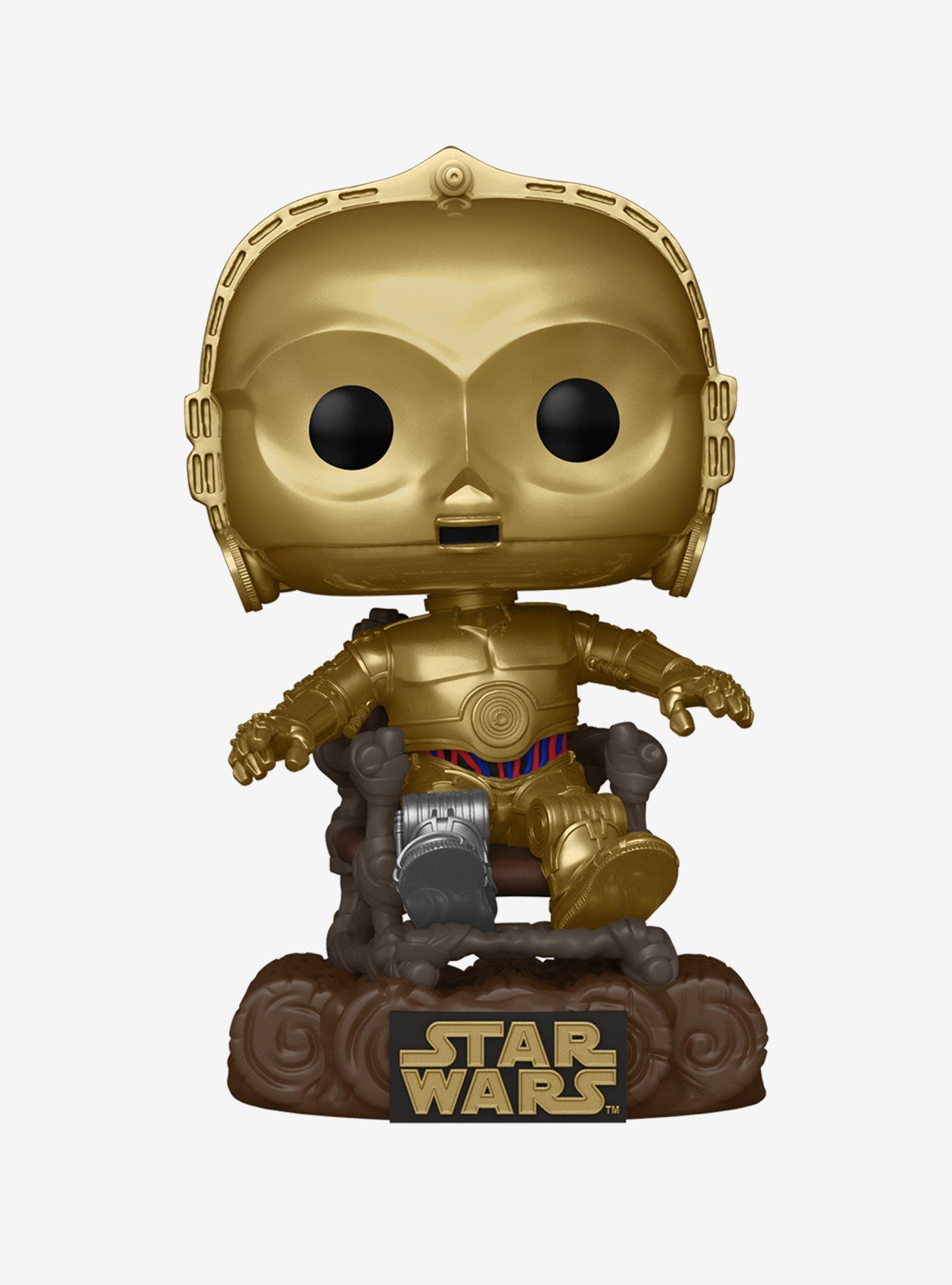 Funko Star Wars: Return Of The Jedi Pop! C-3PO In Chair Vinyl Bobble-Head Figure, , hi-res