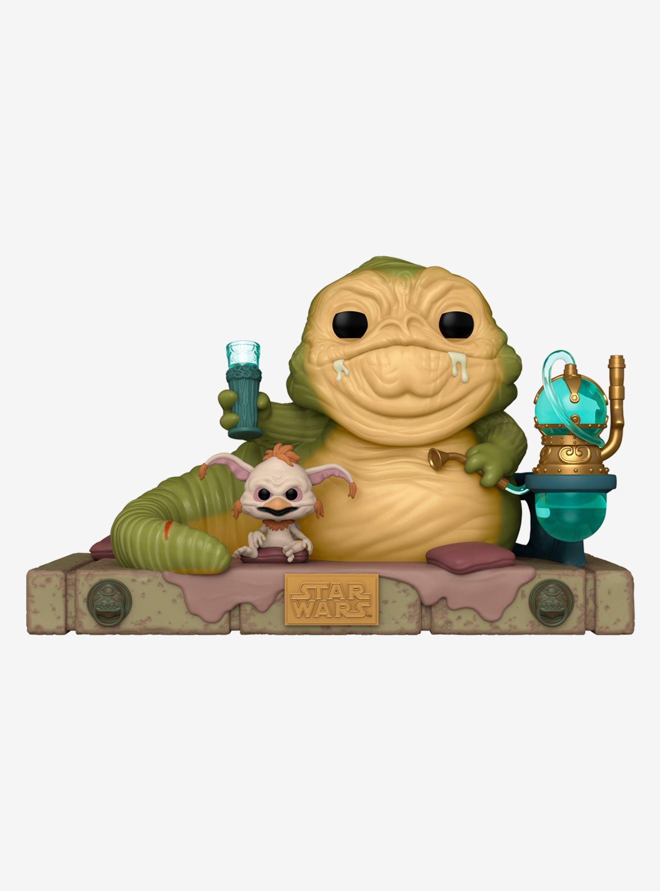Funko Star Wars: Return Of The Jedi Pop! Deluxe Jabba The Hutt & Salacious Crumb Vinyl Bobble-Head Figure, , hi-res