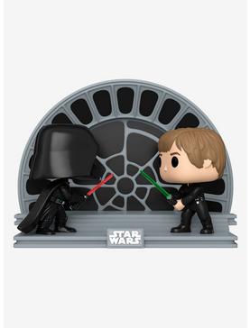 Funko Star Wars: Return Of The Jedi Pop! Moment Luke Skywalker & Darth Vader Vinyl Bobble-Head Figure, , hi-res