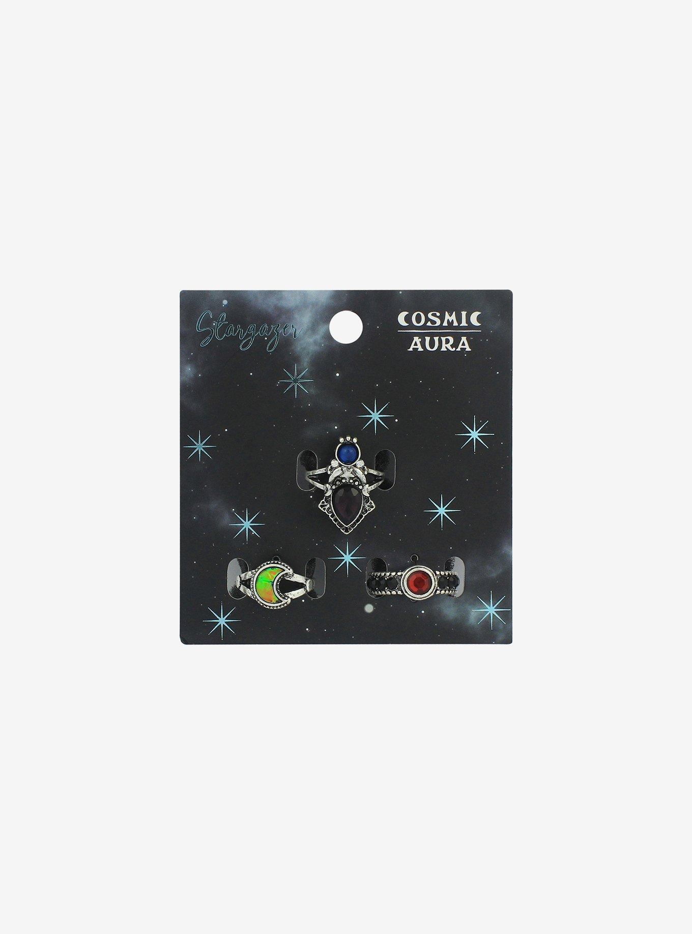 Celestial Stone Ring Set | Hot Topic