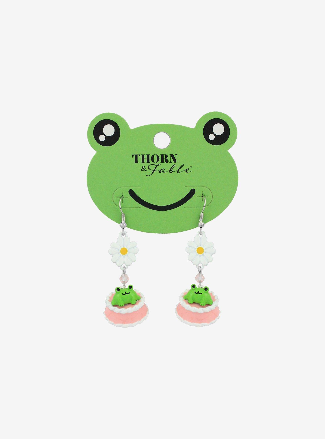 Frog Cake Earrings, , hi-res