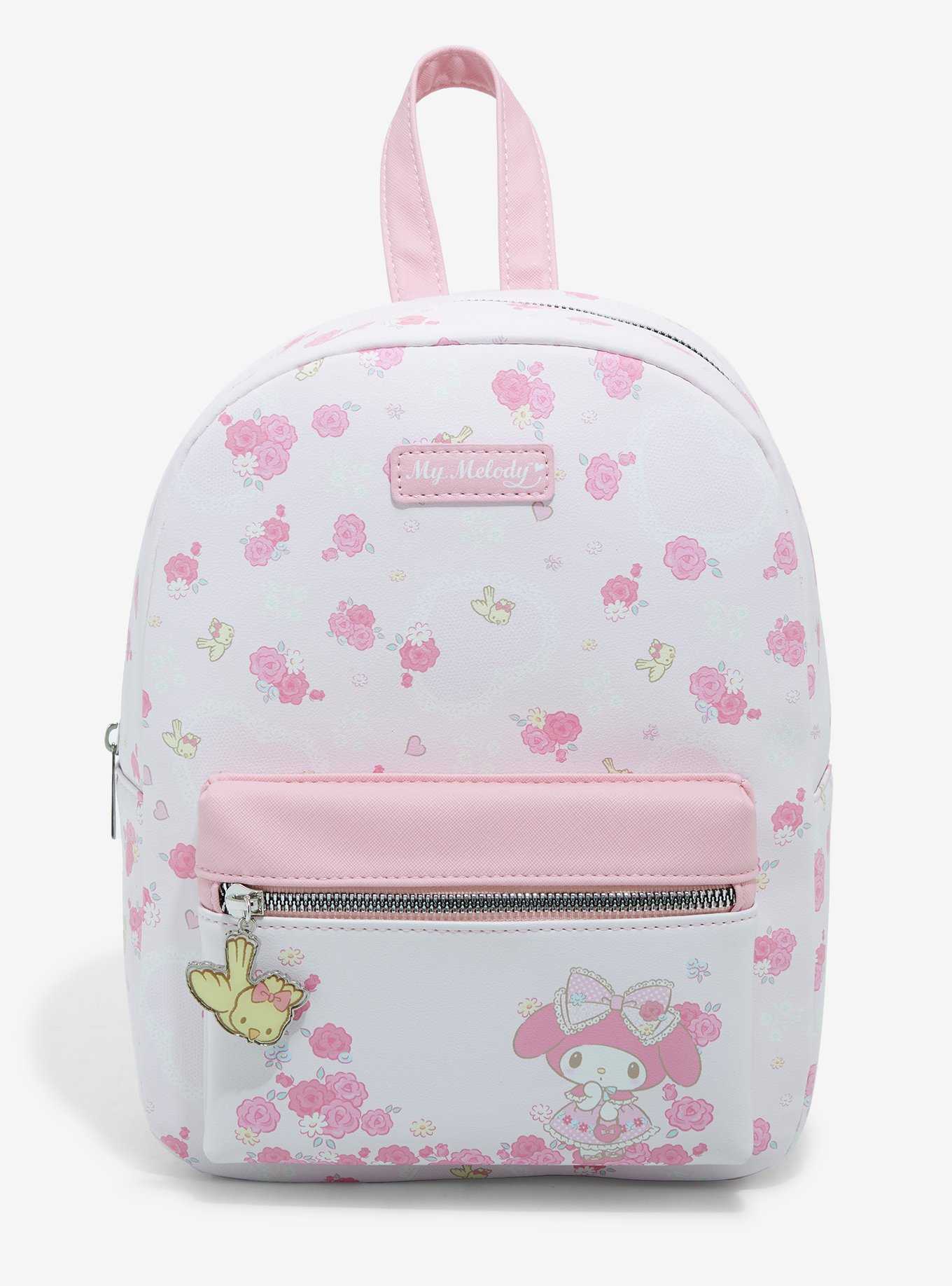 My Melody Pastel Rose Mini Backpack, , hi-res