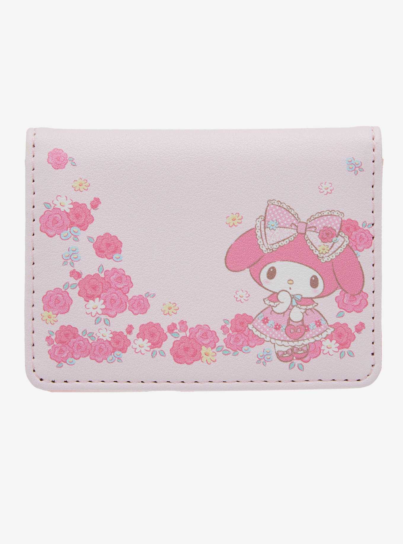 My Melody Pink Floral Cardholder, , hi-res